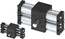 Dual Rack Tie Rod Rotary Actuators