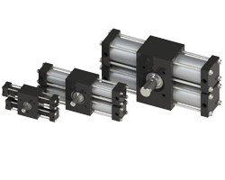 Dual Rack Tie Rod Rotary Actuator Group