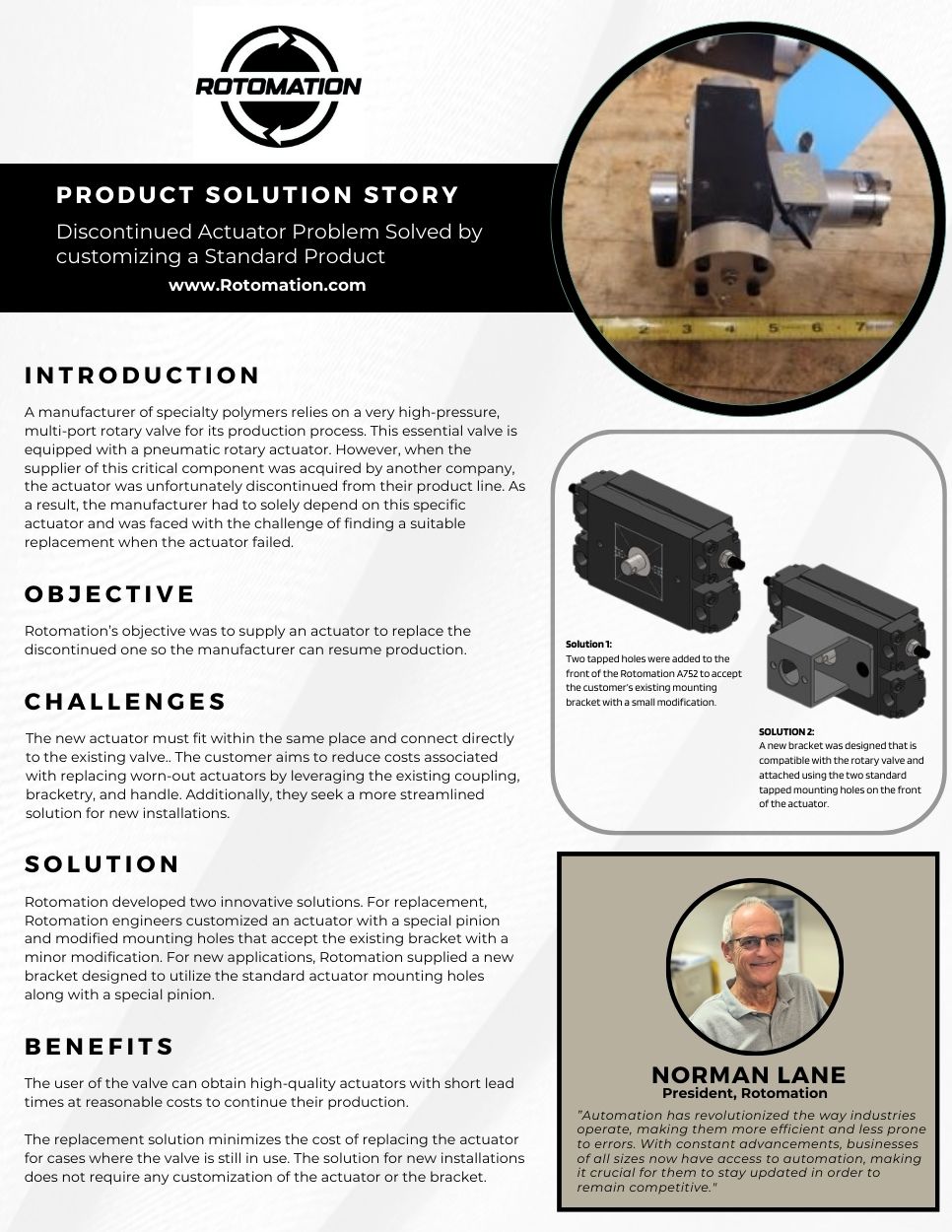 Product Solution Story