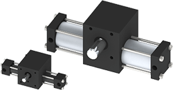 Single Rack Indexing Actuators