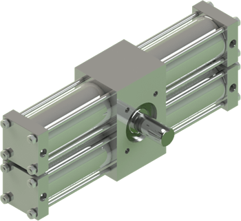 Stainless A42 Rotary Actuator