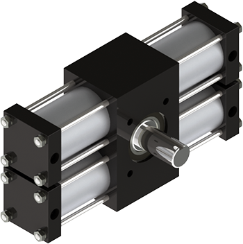 A42 3-Position Rotary Actuator